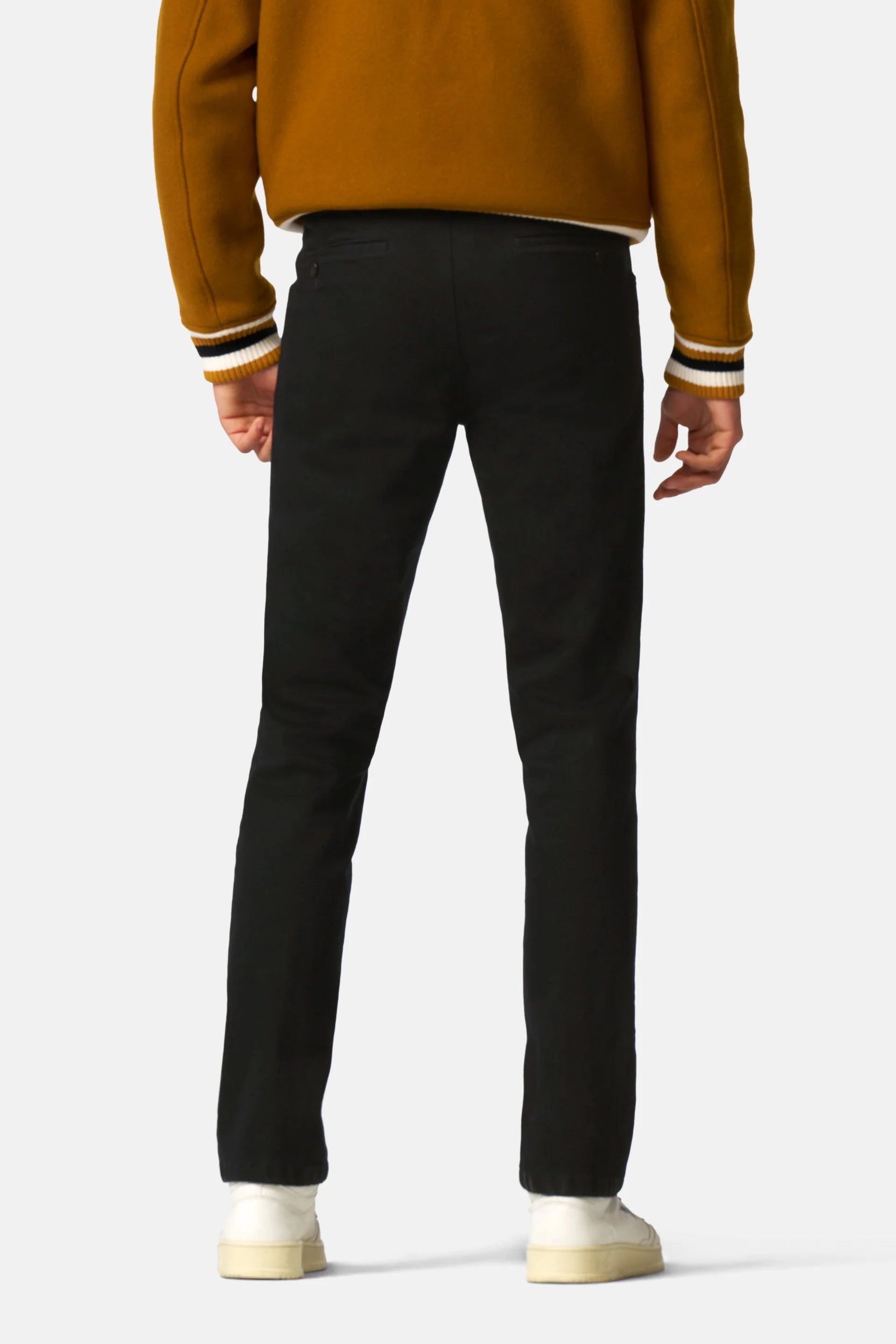 Svart (black-black) jeanshybrid i Performance denim, modern passform och Super-Stretch (Meyer / Dublin) - 2