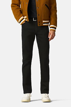 Svart (black-black) jeanshybrid i Performance denim, modern passform och Super-Stretch (Meyer / Dublin)
