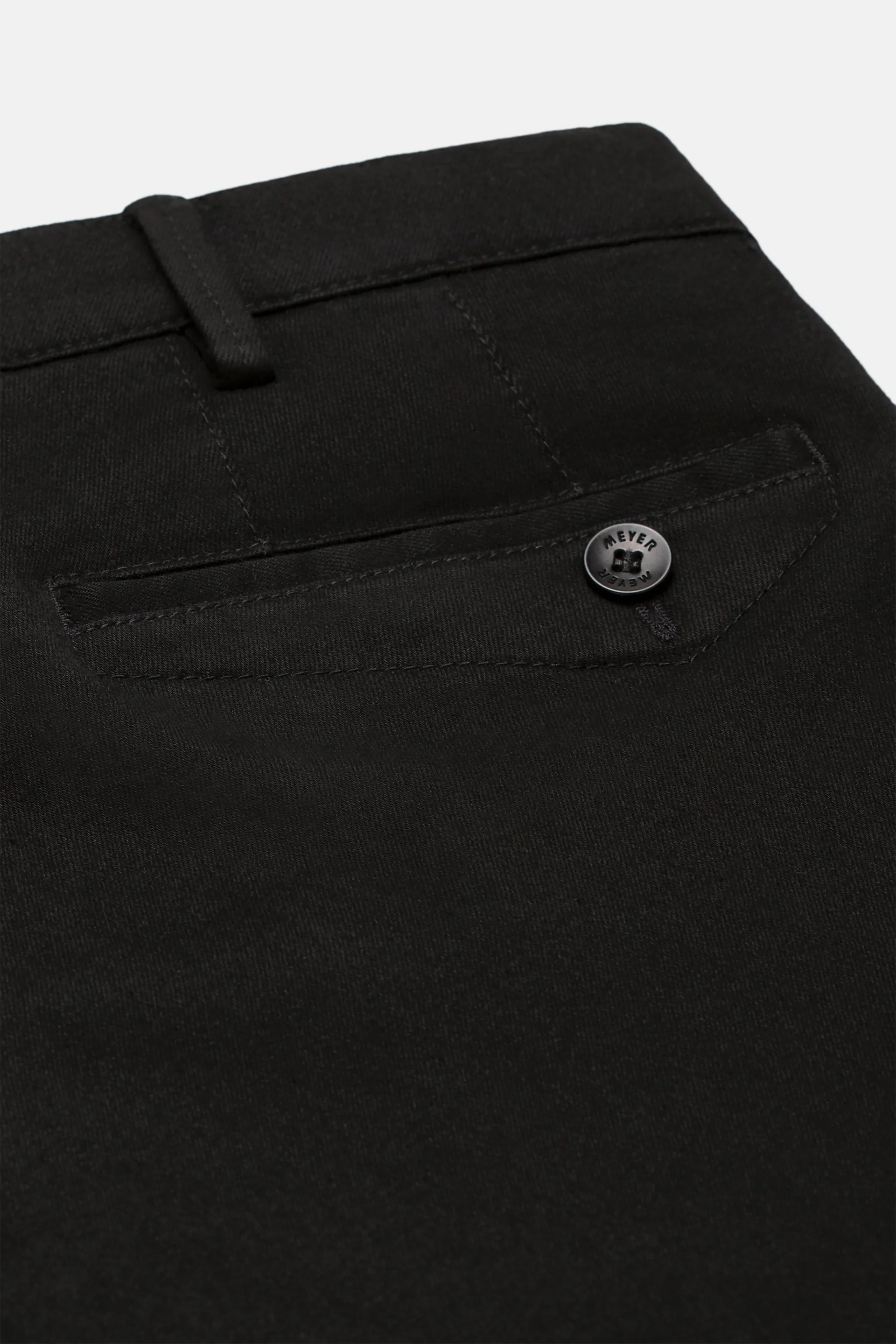 Svart (black-black) jeanshybrid i Performance denim, modern passform och Super-Stretch (Meyer / Dublin) - 6