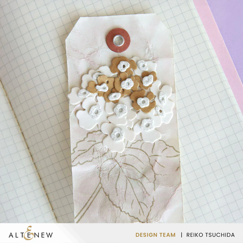 ALTENEW -Mini Delight: Blooming Lantana Stamp & Die Set - 7