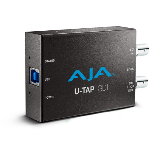 AJA U-TAP USB 3.0 3.2 Gen  Powered SDI Capture Device