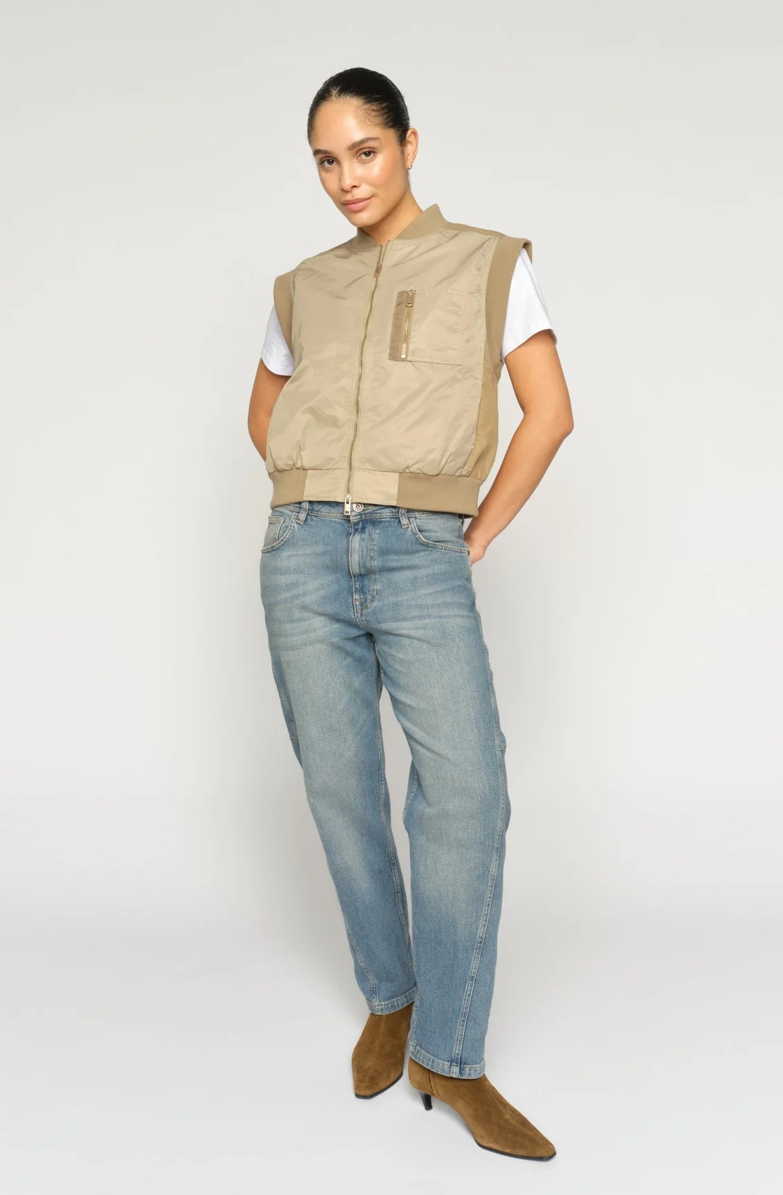MMAymen Galleon Jeans - Vintage Blue - Mos Mosh