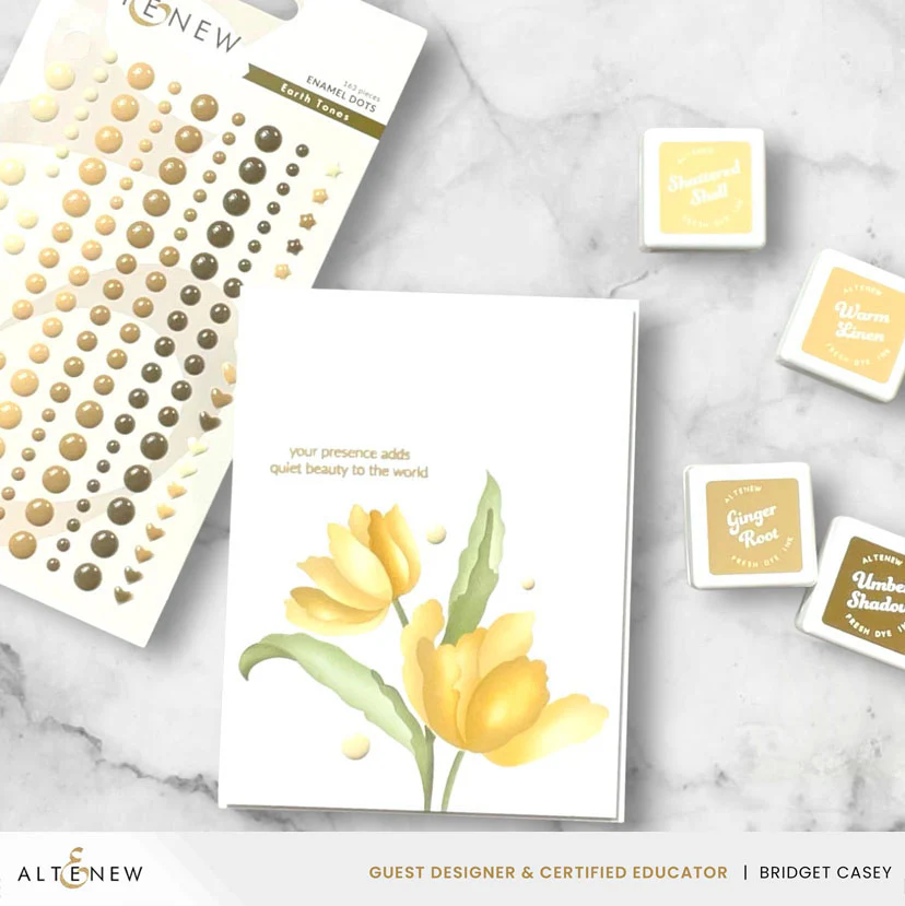ALTENEW-Earth Tones Enamel Dots - 3