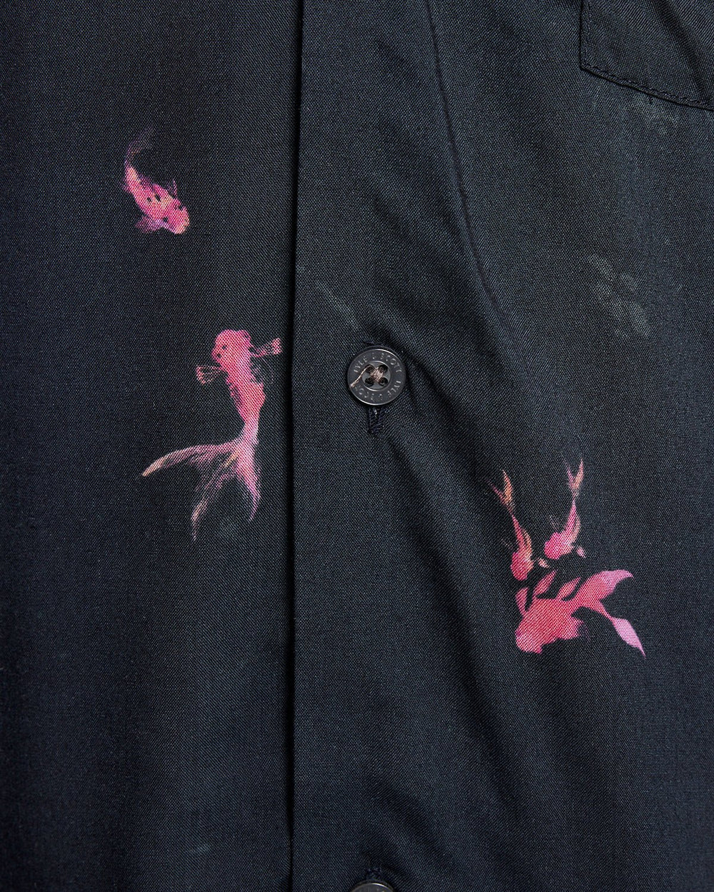 Lyle & Scott - Goldfish Resort Shirt - Dark Navy/HotPink - 5