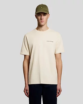 Lyle & Scott - Script T-Shirt - Ice Cream Marl