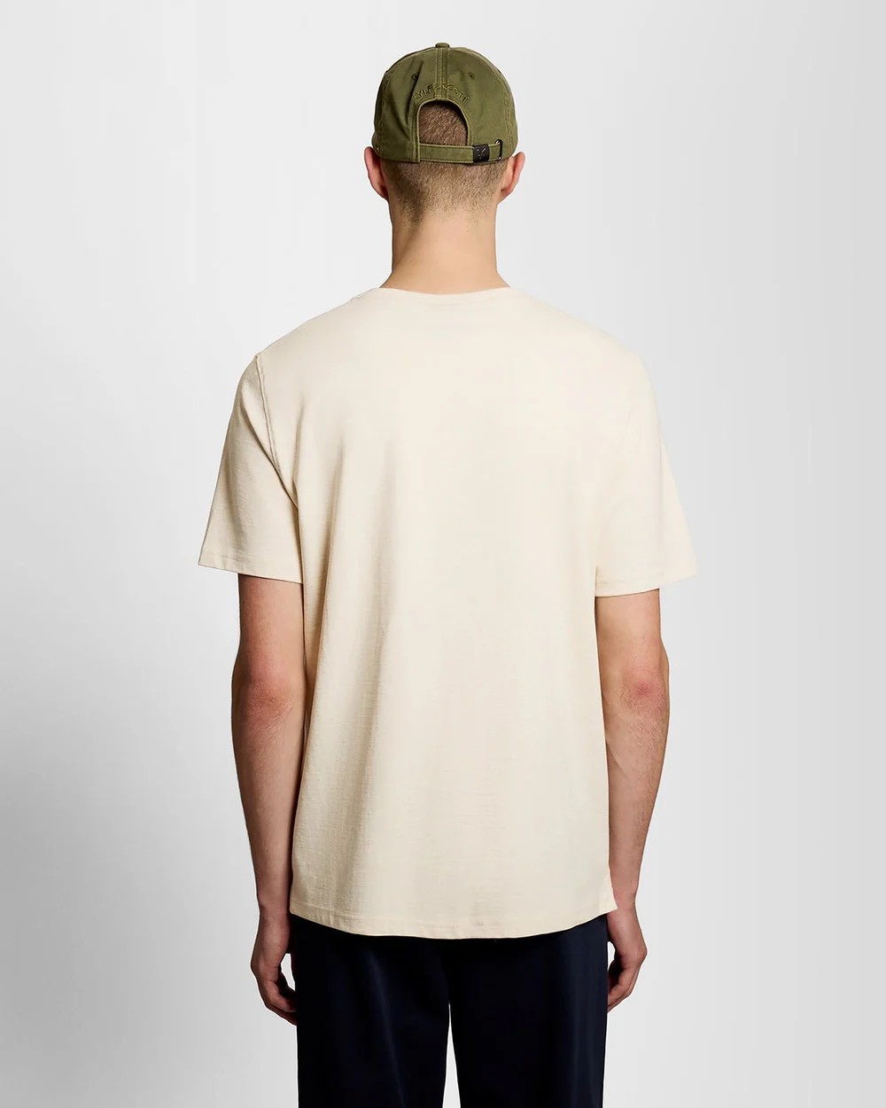 Lyle & Scott - Script T-Shirt - Ice Cream Marl - 2