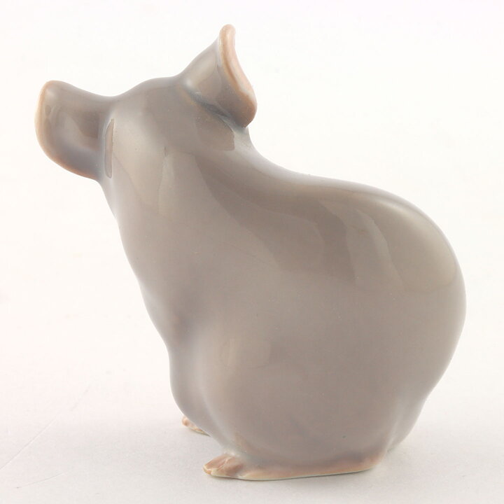 Jens Peter Dahl-Jensen (20th Century) Gray Mouse 5 cm #1801