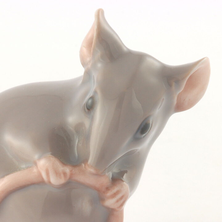 Jens Peter Dahl-Jensen (20th Century) Gray Mouse 5 cm #1801