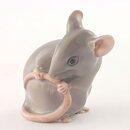 Jens Peter Dahl-Jensen (20th Century) Gray Mouse 5 cm #1801