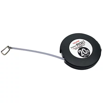 Måttband 20m/10mm engineer pocket