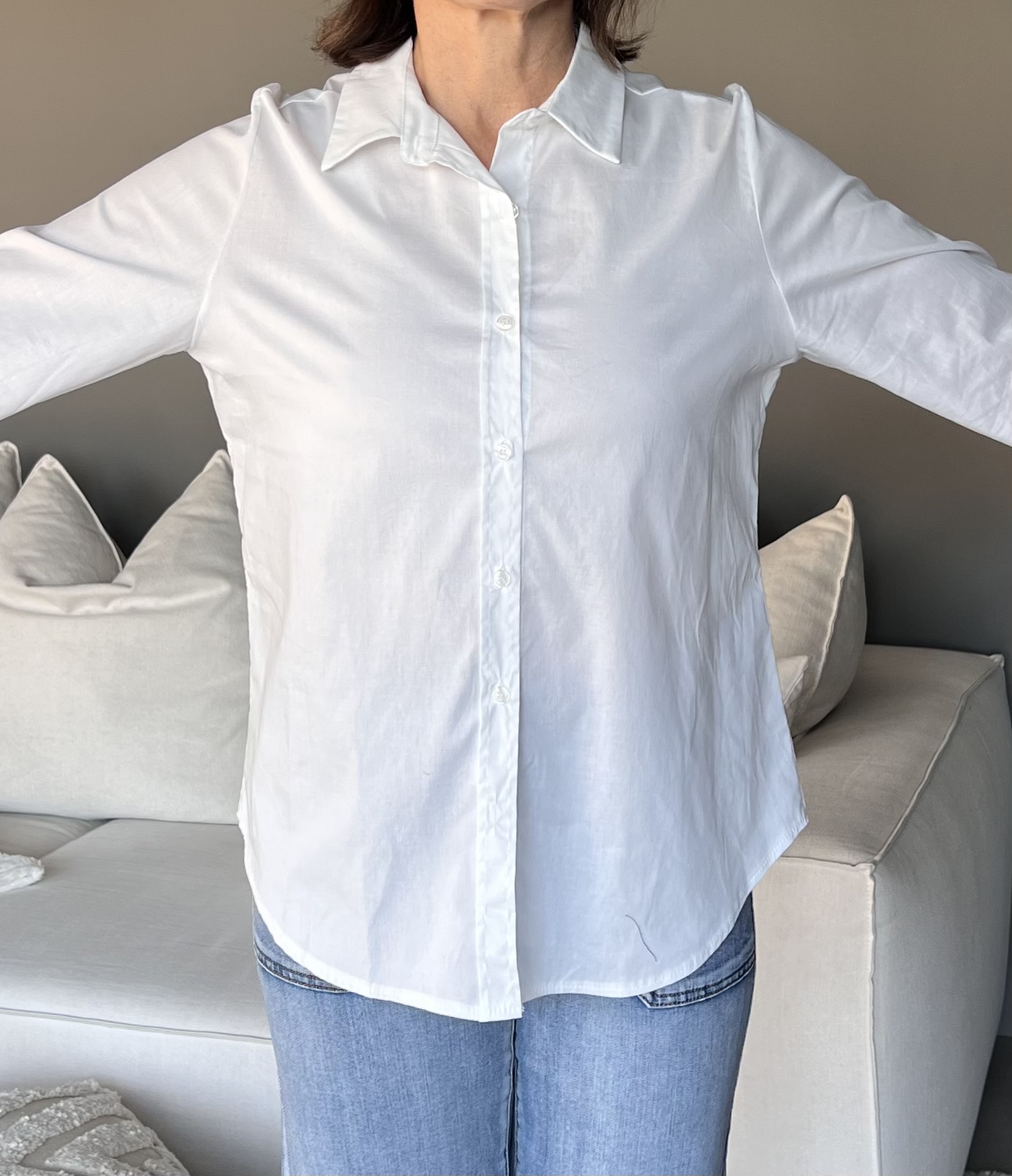 Marta Skjorta Nicoline Vit - 4
