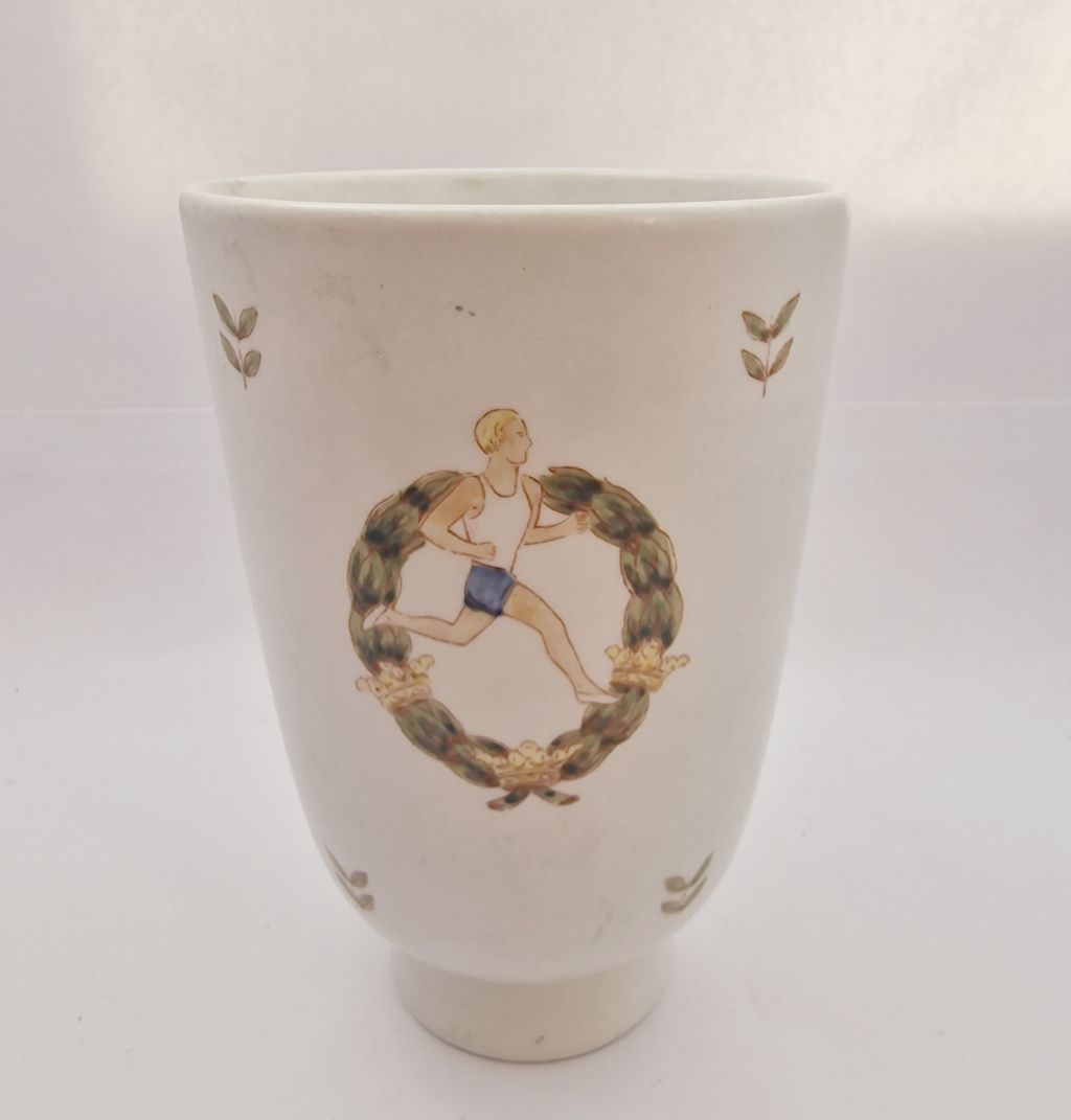 Rörstrand Lars Thorén vase stoneware 1940s