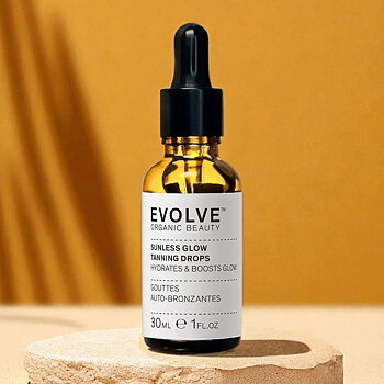 Tester EVOLVE Sunless Glow Tanning Drops 30ml