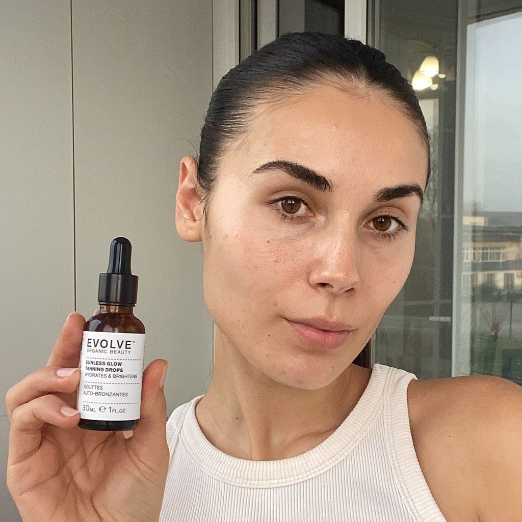 Tester EVOLVE Sunless Glow Tanning Drops 30ml - 11