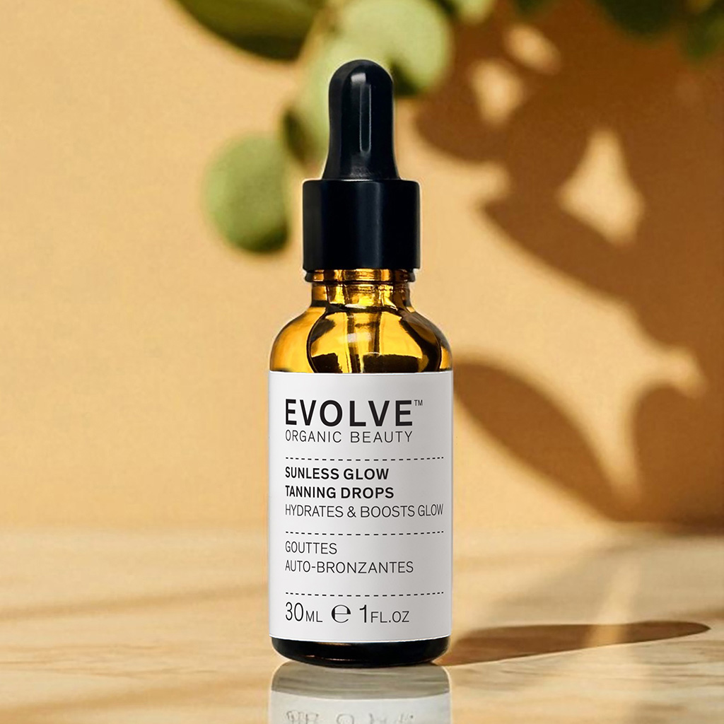 Tester EVOLVE Sunless Glow Tanning Drops 30ml - 10