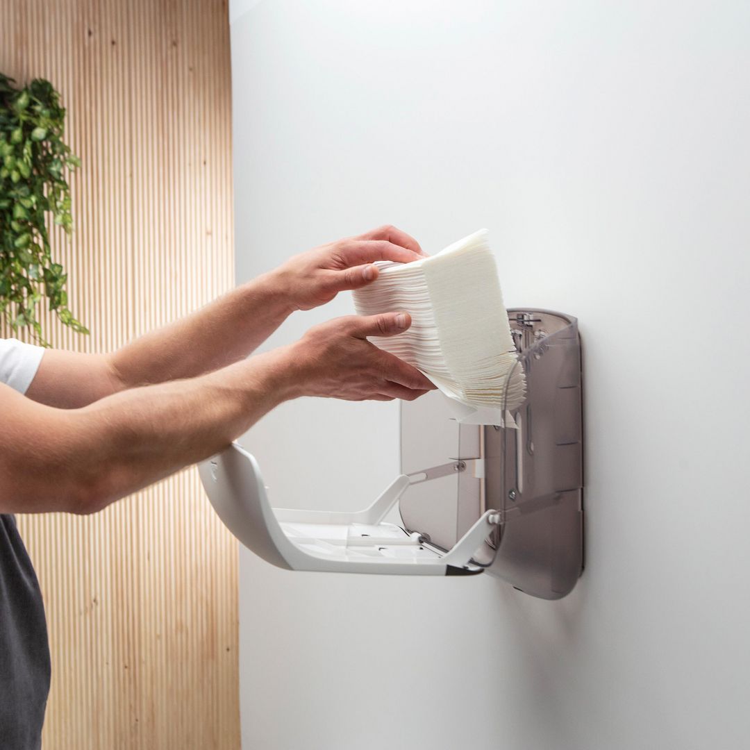 Dispenser KATRIN handduk S vit - 3