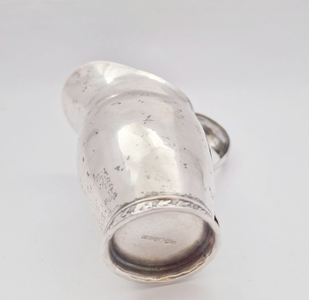 Olof Hagrelius Mariefred 1836 cream jug silver - 3