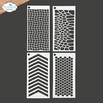 Elizabeth Craft - Journal Stencils 10