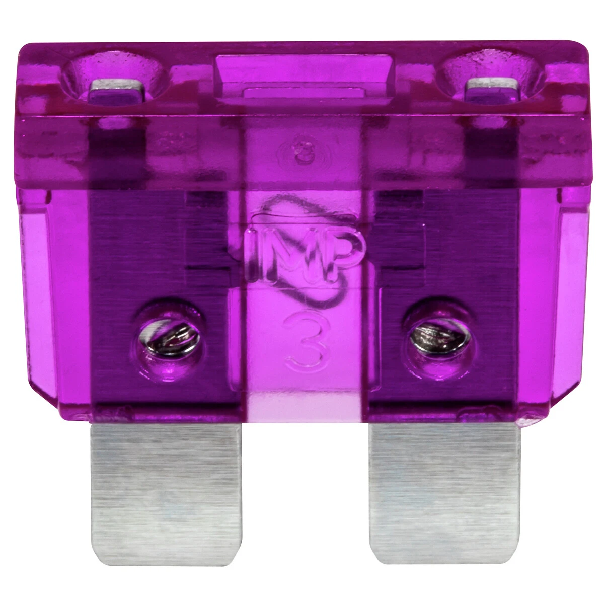Flatsäkring 3A violett 10st