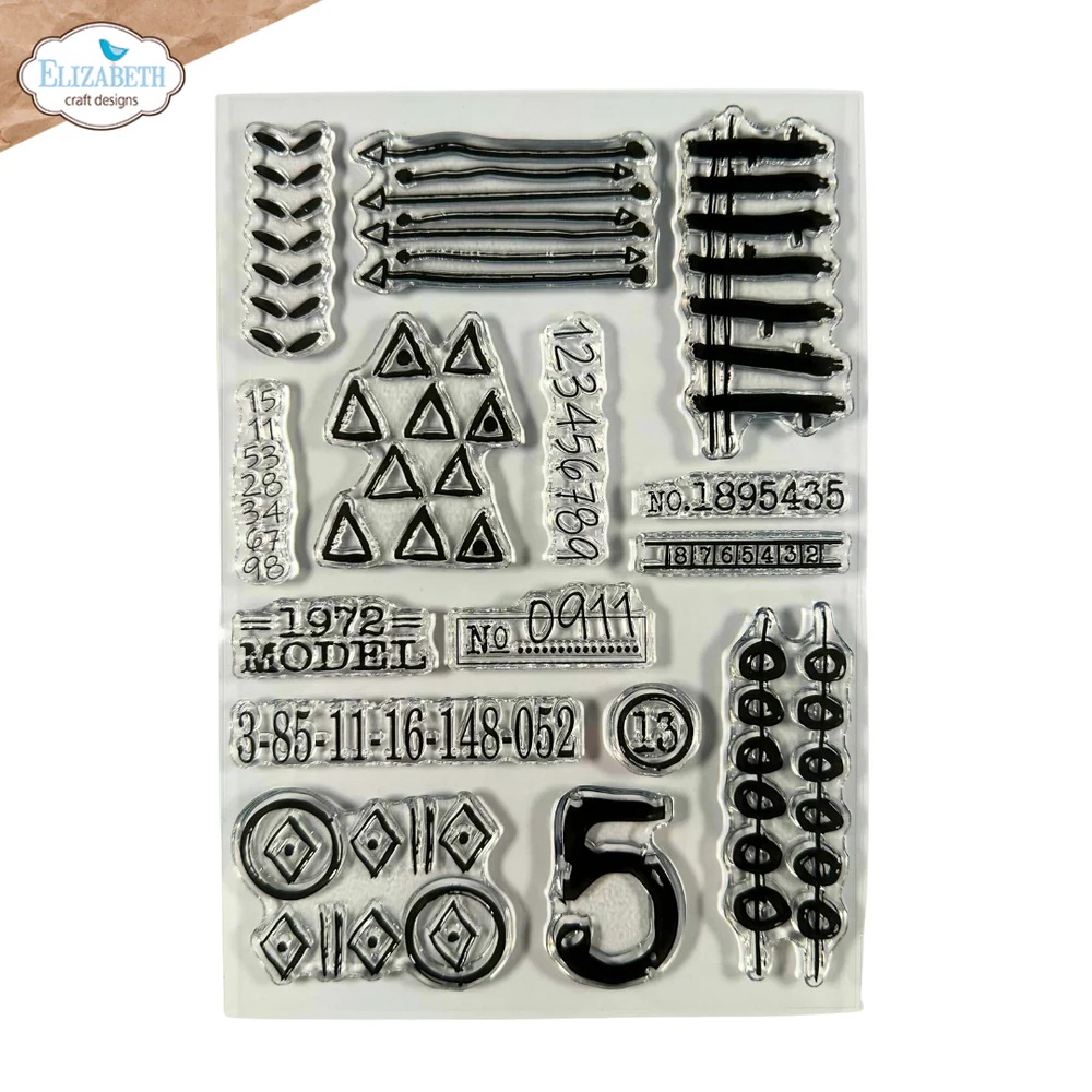 Elizabeth - Clear stamps - Scribbles - 2
