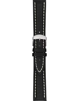 Sinn vintage svart läderband