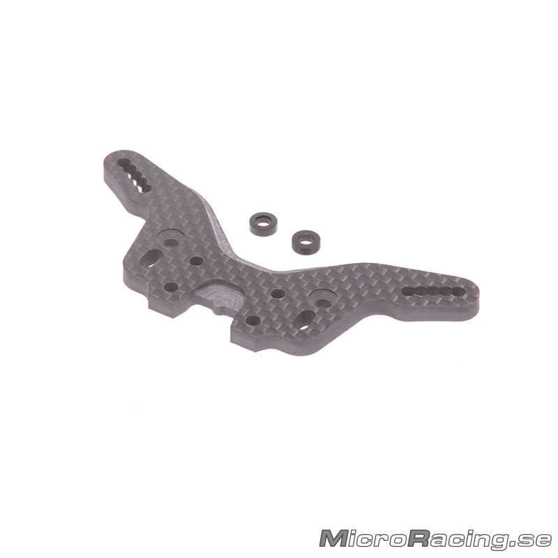 SCHUMACHER - C/F Low Rear Shock Tower (-3mm)
