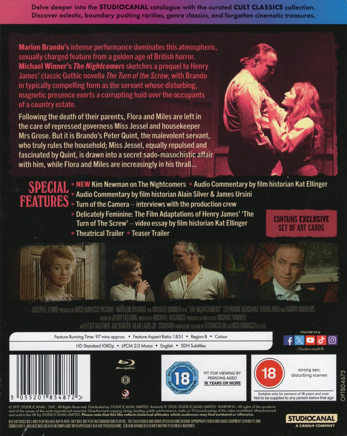 The Nightcomers (ej svensk text) (Blu-ray) - 2
