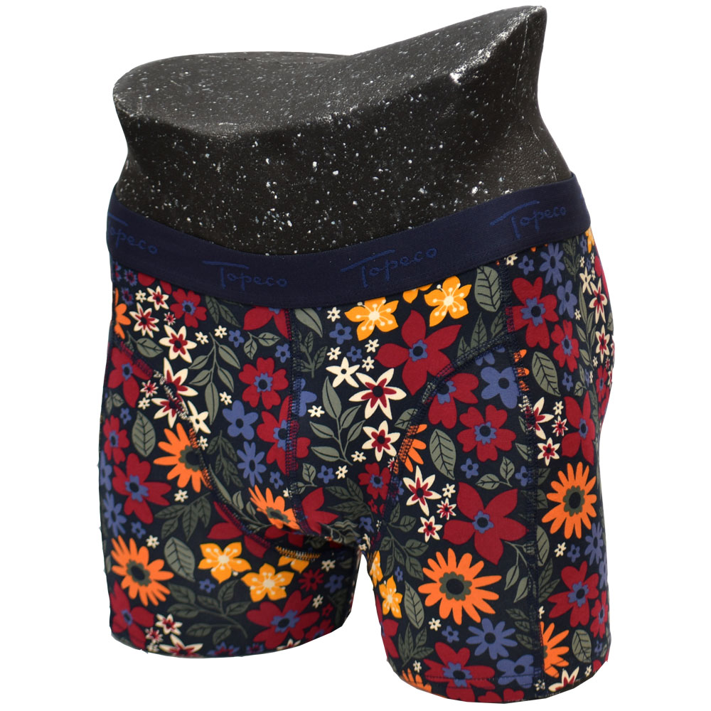 Herrboxer Regular, Blommor