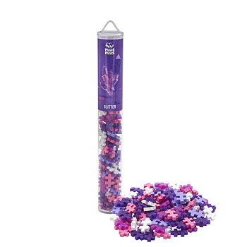 Plus-Plus Glitter Mix /100 bitar rör