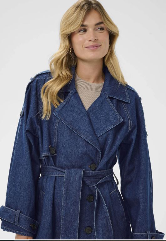 Saint Tropez Jeanskappa Denim - 6