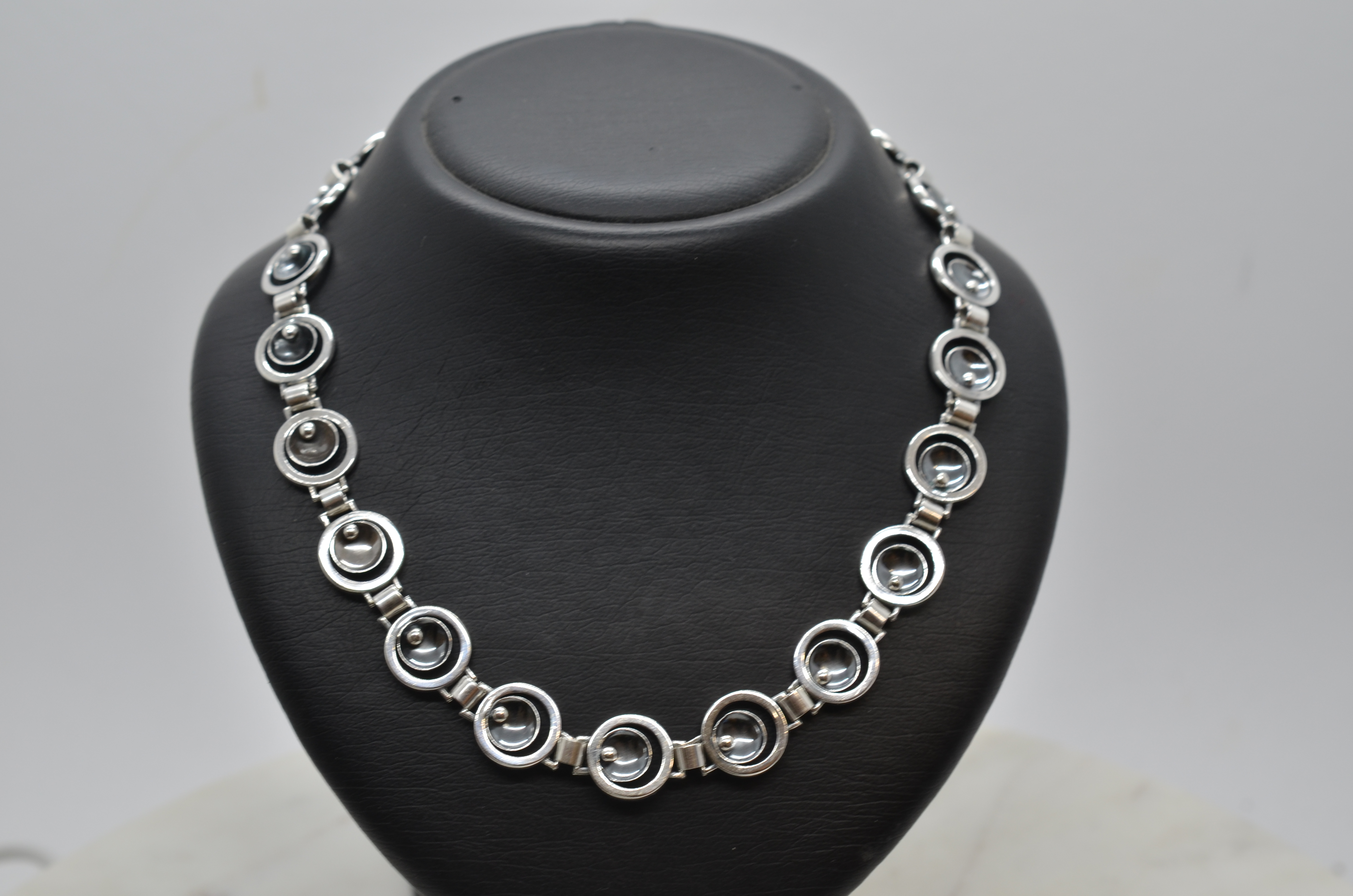 Vintage necklace in silver - 2