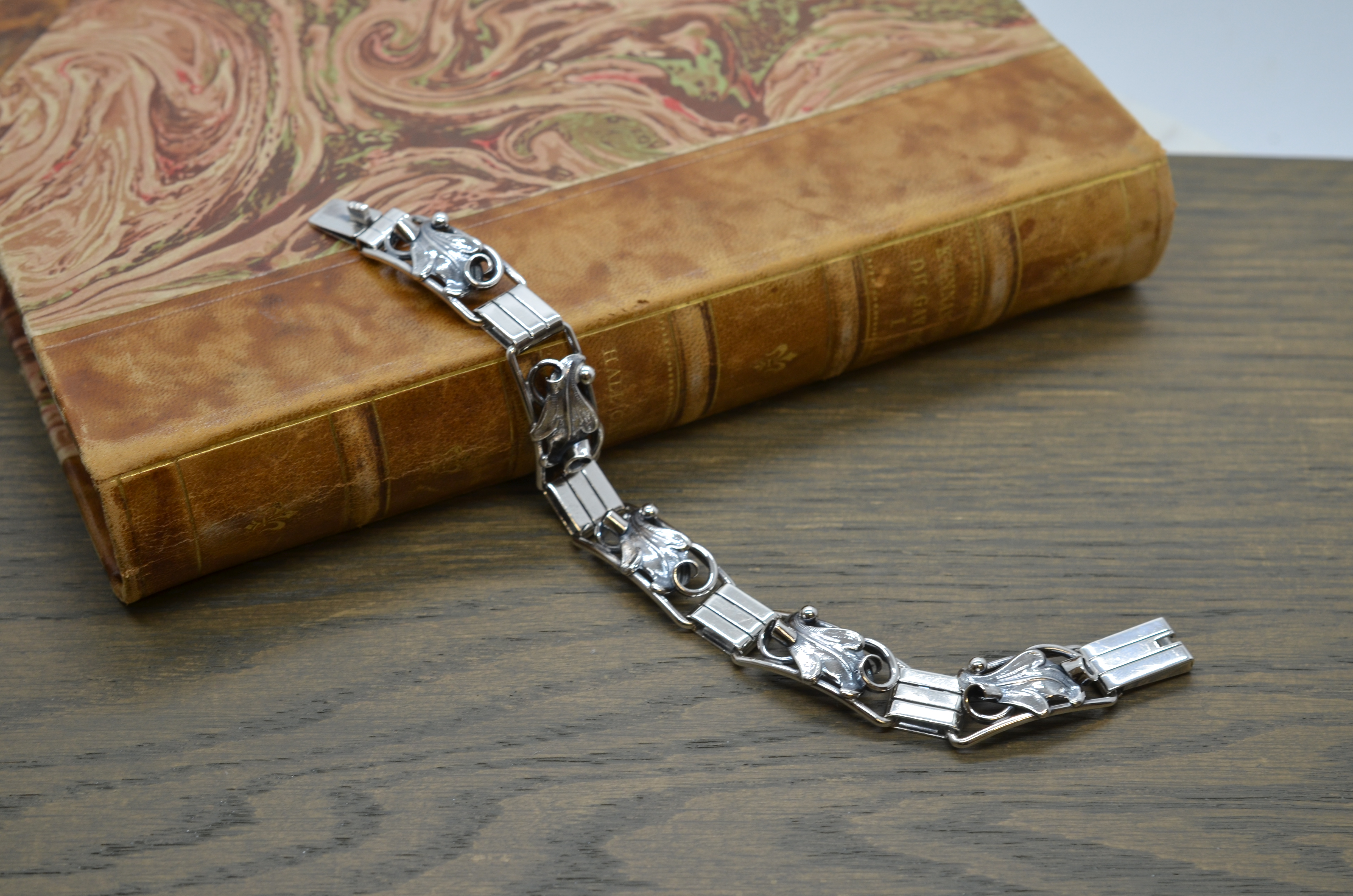 Vintage silver bracelet - 2