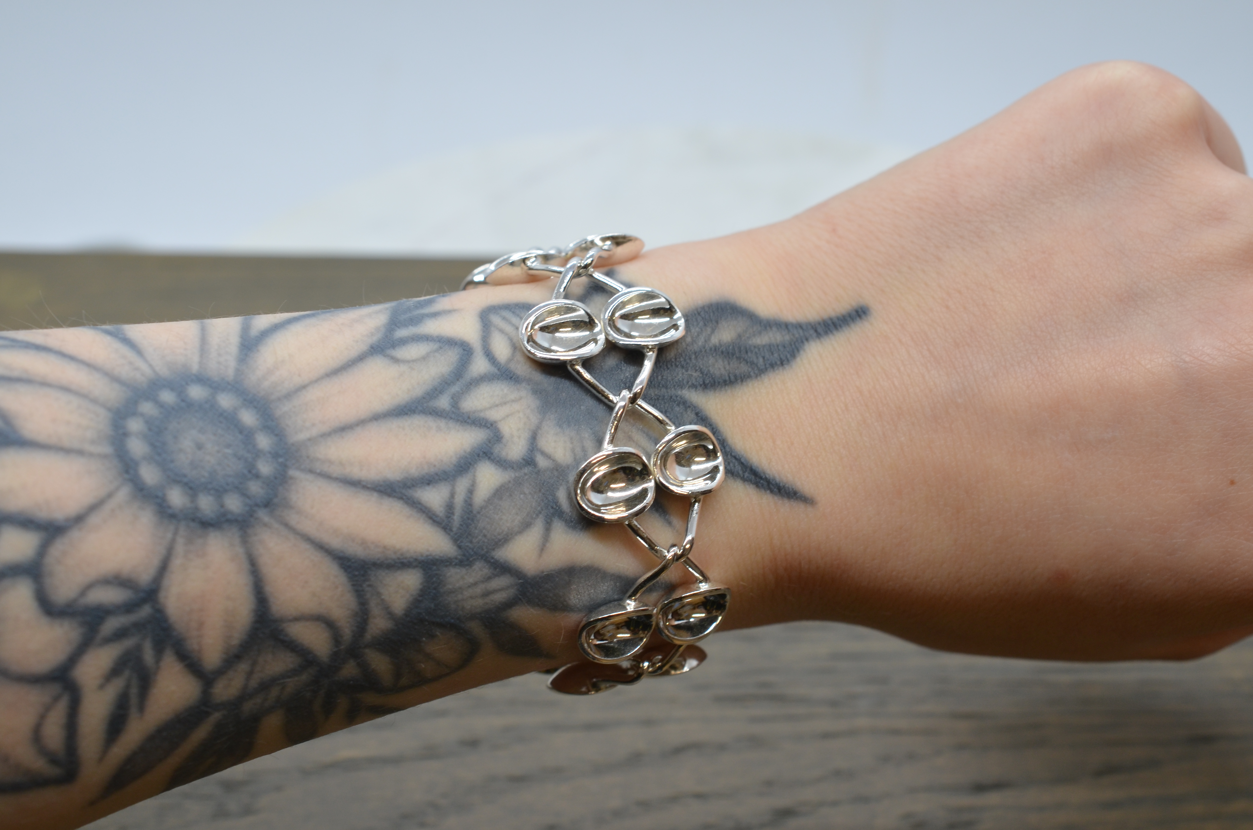 Vintage silver bracelet - 3