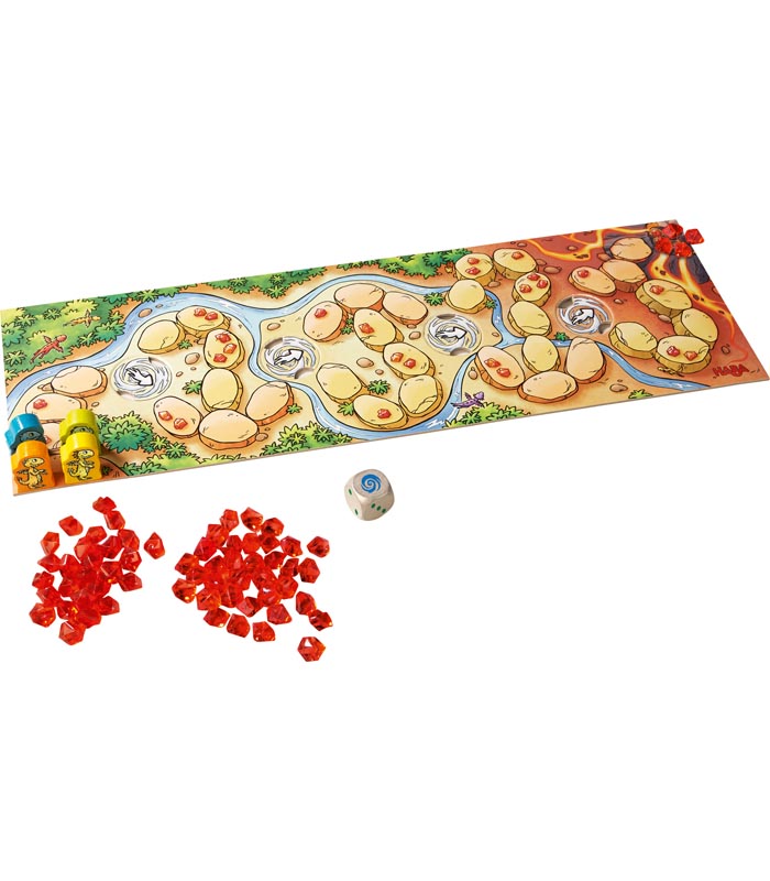Haba Spel Drakar med Eldkristaller