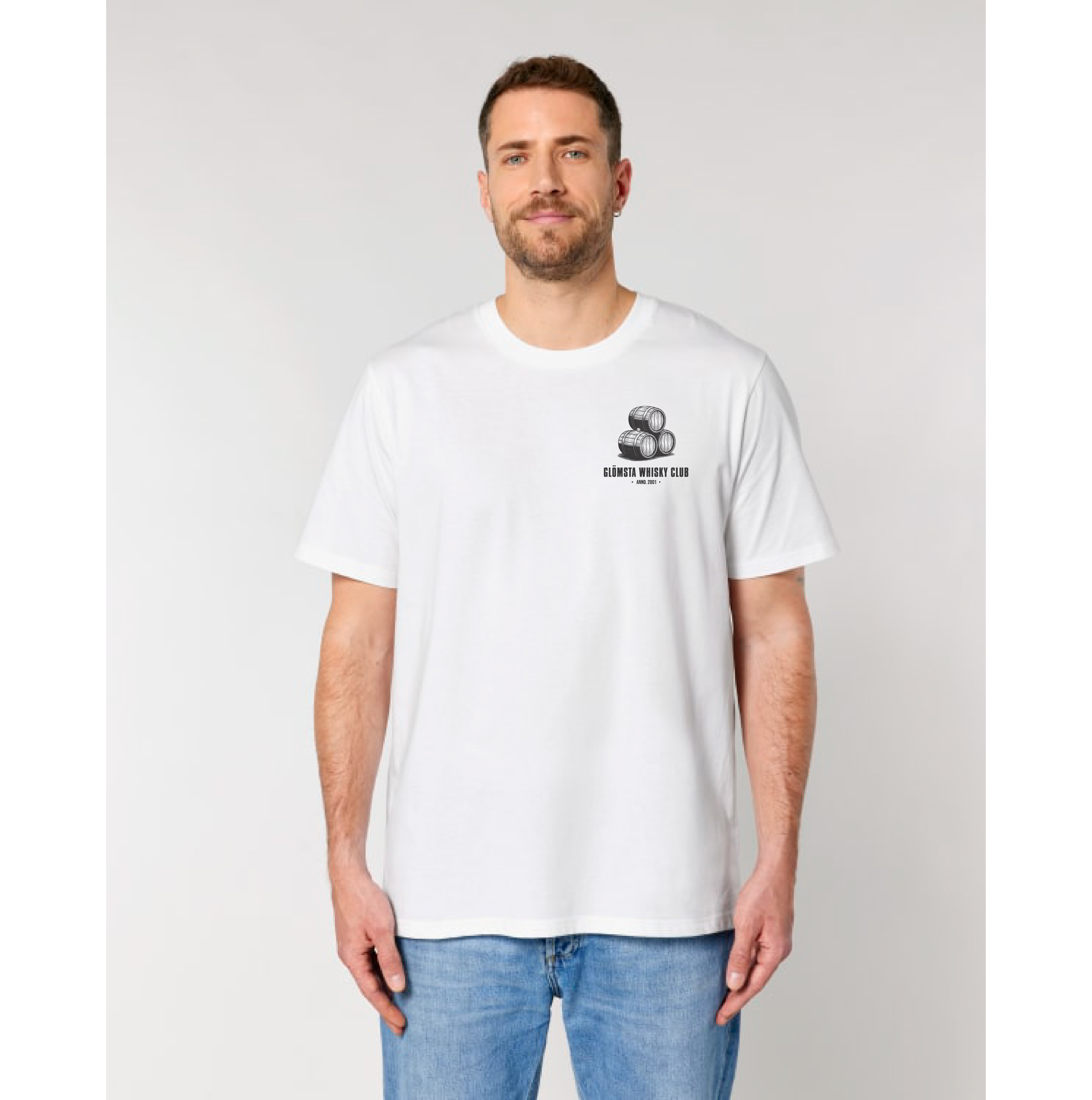 Glömsta Klassisk t-shirt Barrel  vit - 2
