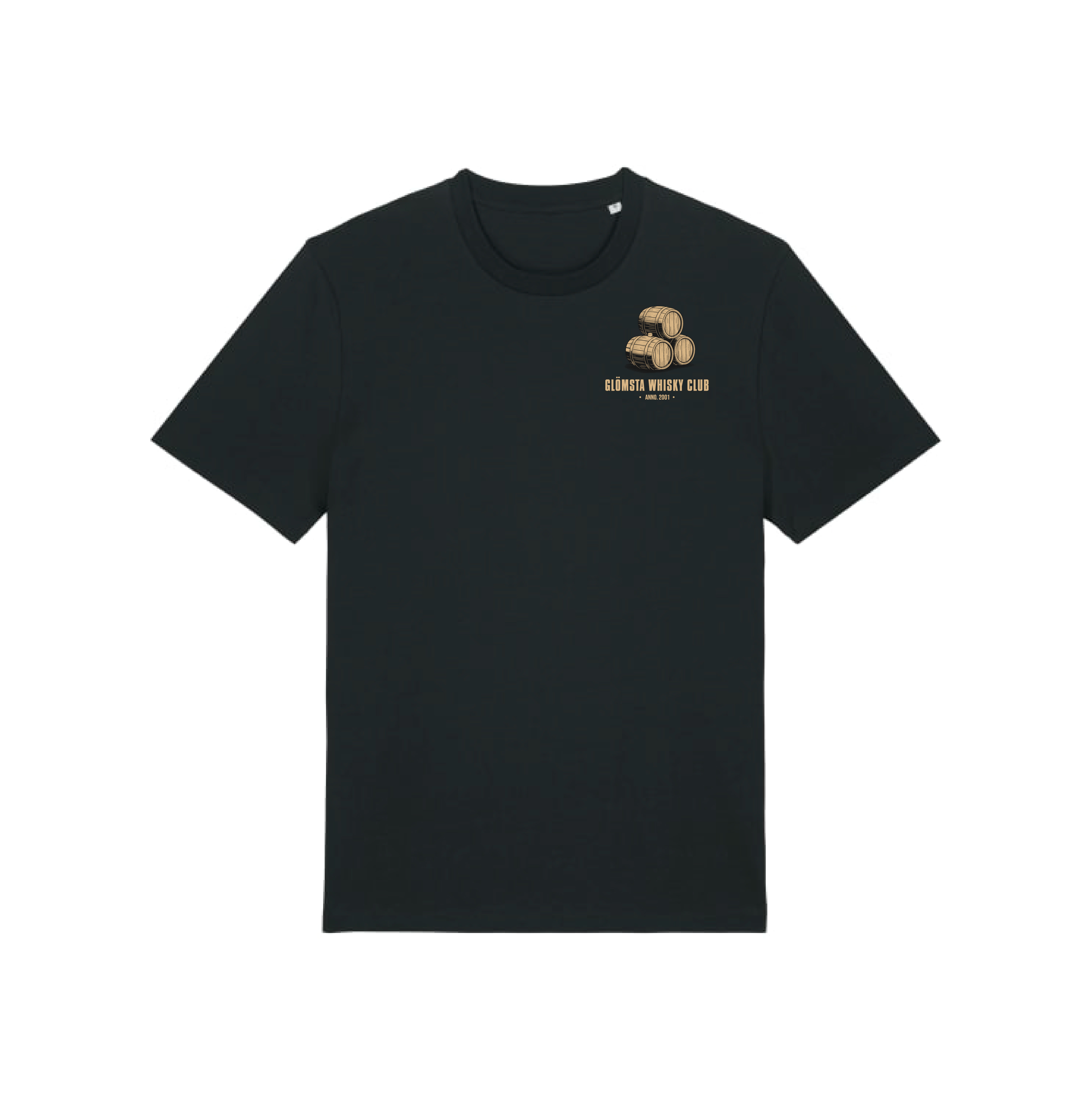 Glömsta Klassisk t-shirt Barrel  svart