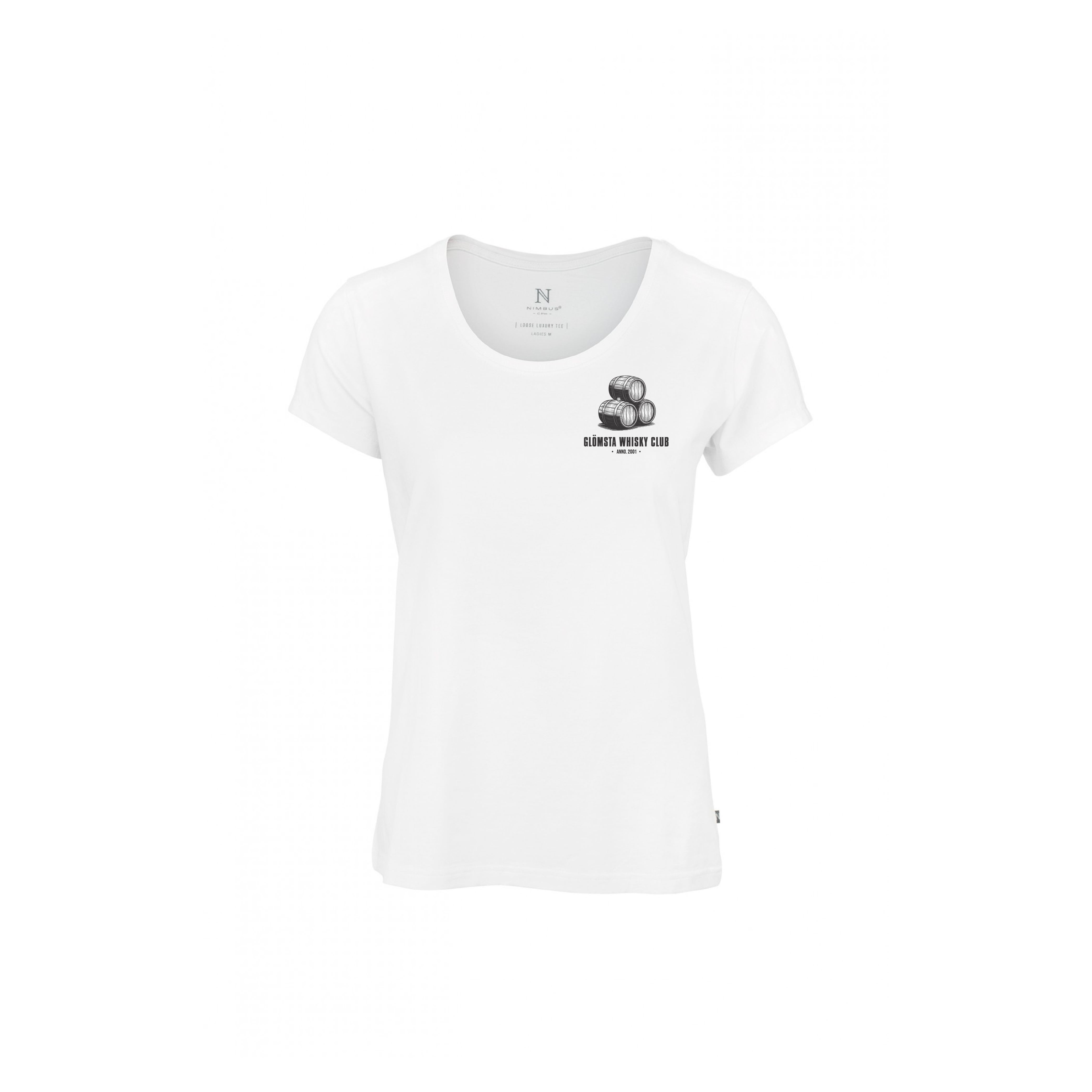 Glömsta Stretch-T-shirt Barrel vit - 2