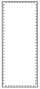 Direct Thermo pino, 105x251 mm ilman kuittausosalla, 2000 kpl tarraa per laatikko.