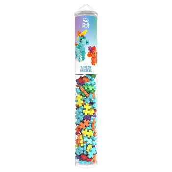 Plus-Plus Rainbow Unicorns / 100 bitar rör