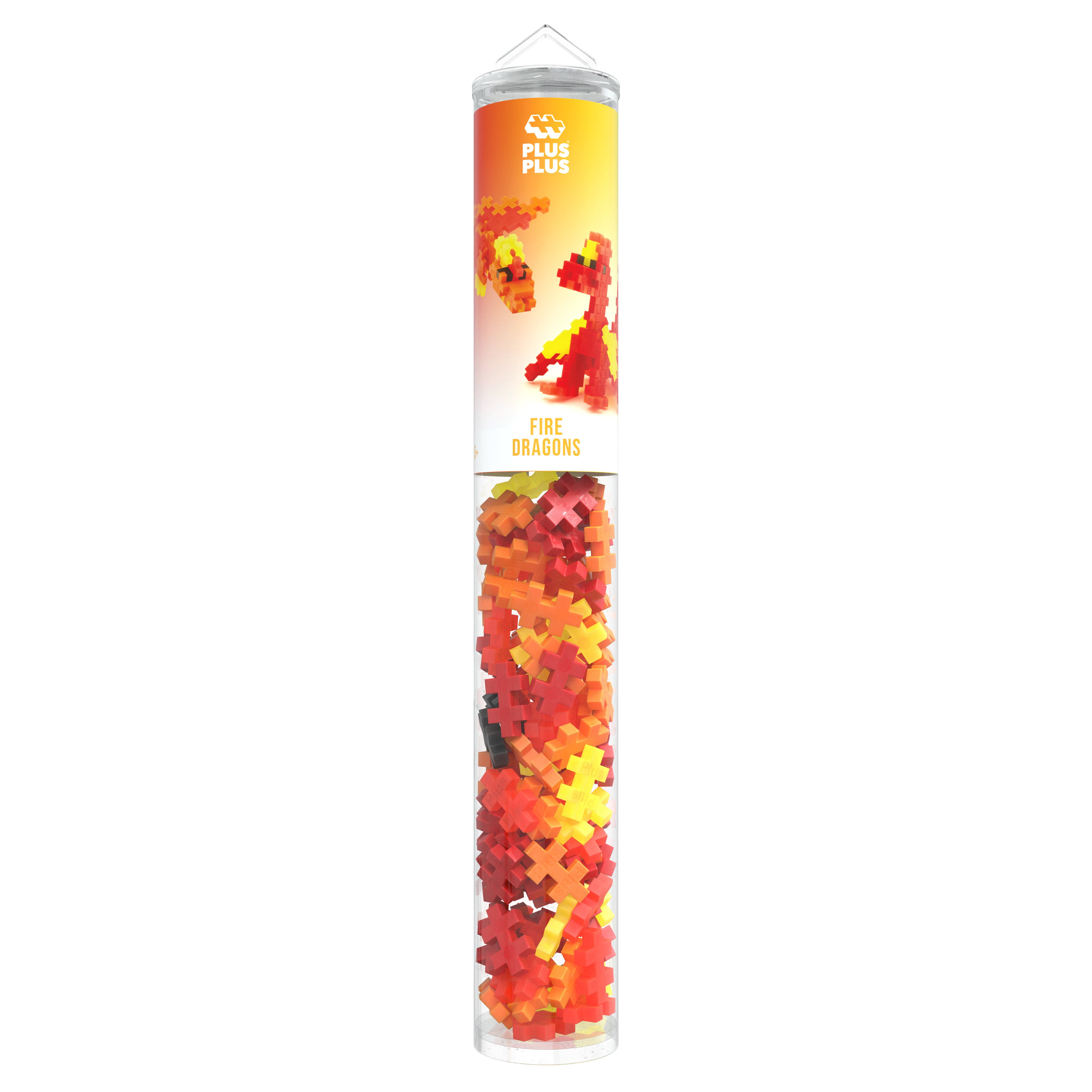 Plus-Plus Fire Dragons / 100 bitar rör - 2