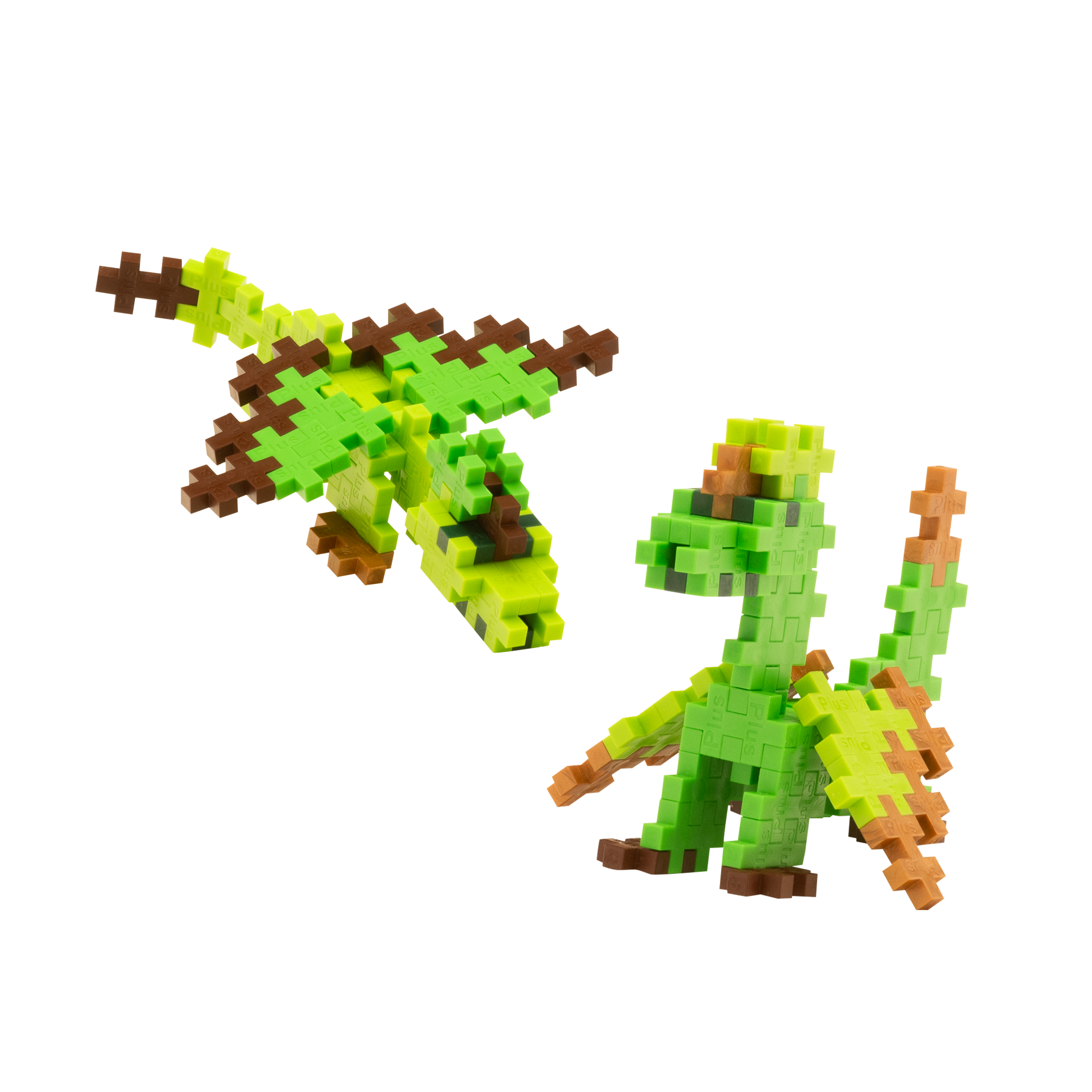 Plus-Plus Earth Dragons / 100 bitar rör - 3