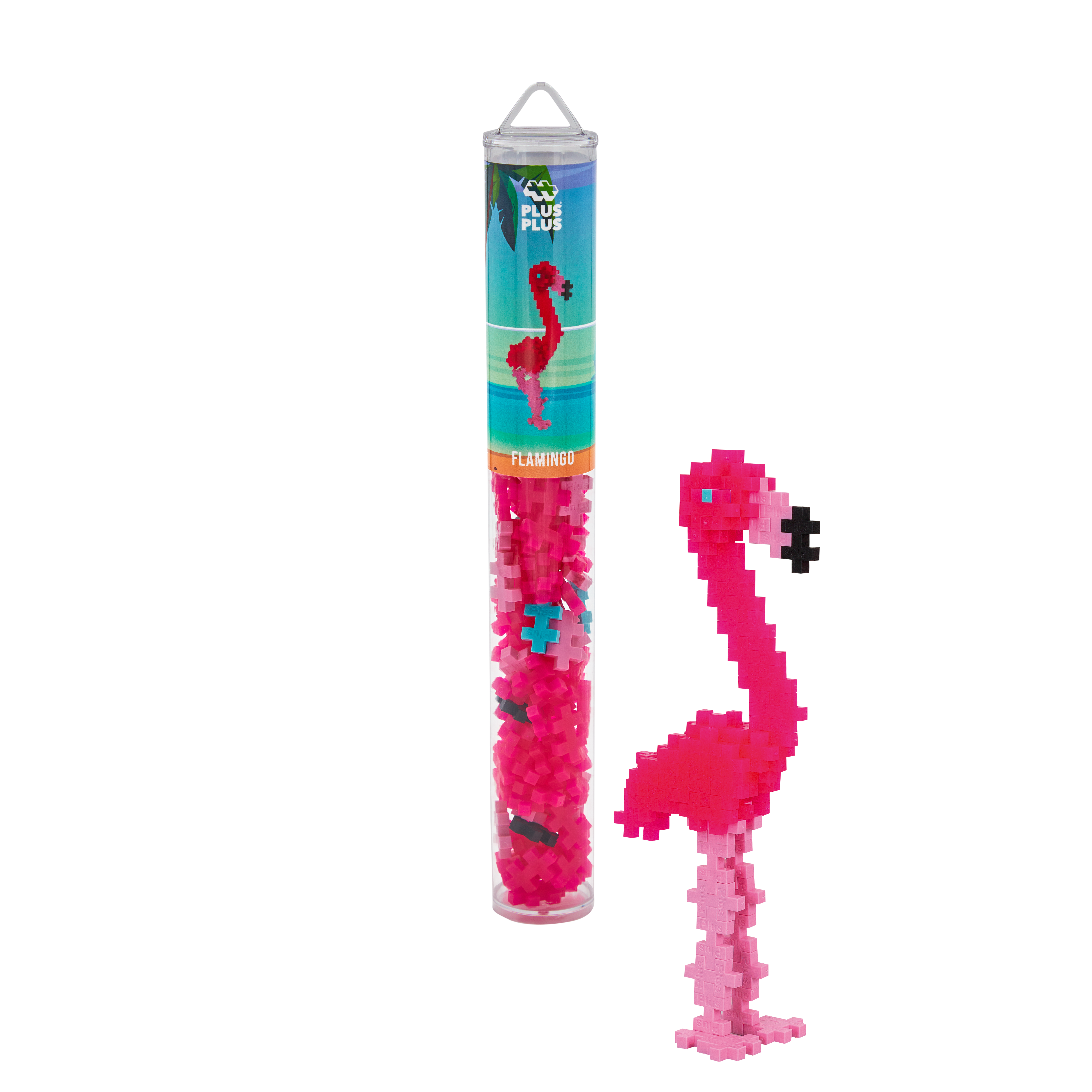 Plus-Plus Flamingo / 100 bitar rör