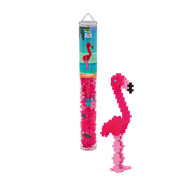 Plus-Plus Flamingo / 100 bitar rör