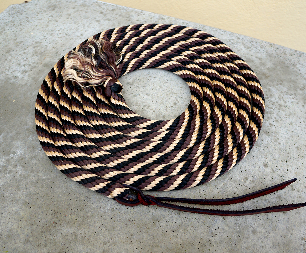 Double Diamond  horsemanship rope #8215, 4.5 m, multi - 6