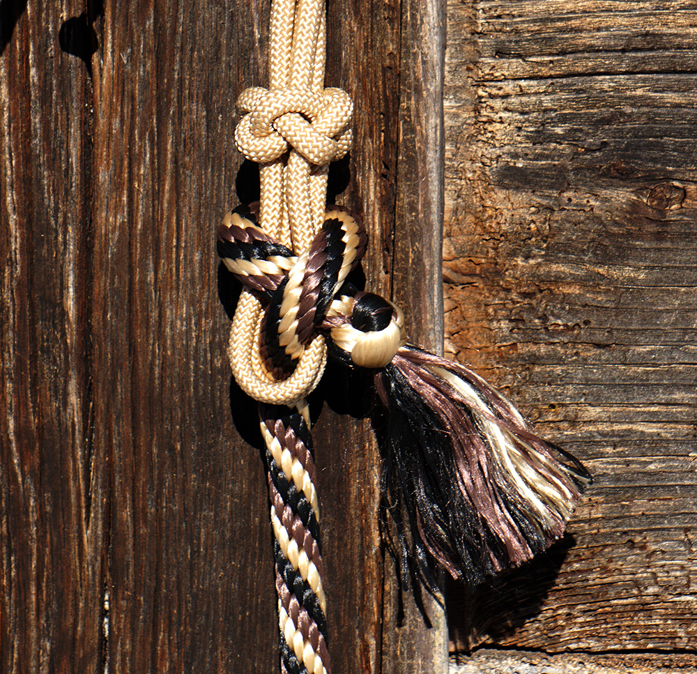 Double Diamond  horsemanship rope #8215, 4.5 m, multi - 2