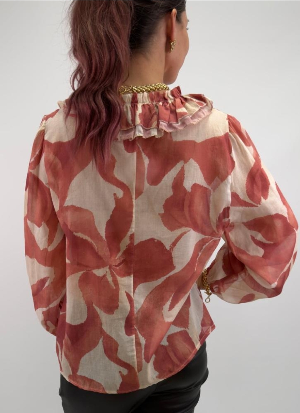 Gemini- Blus Lea bränd röd - 3
