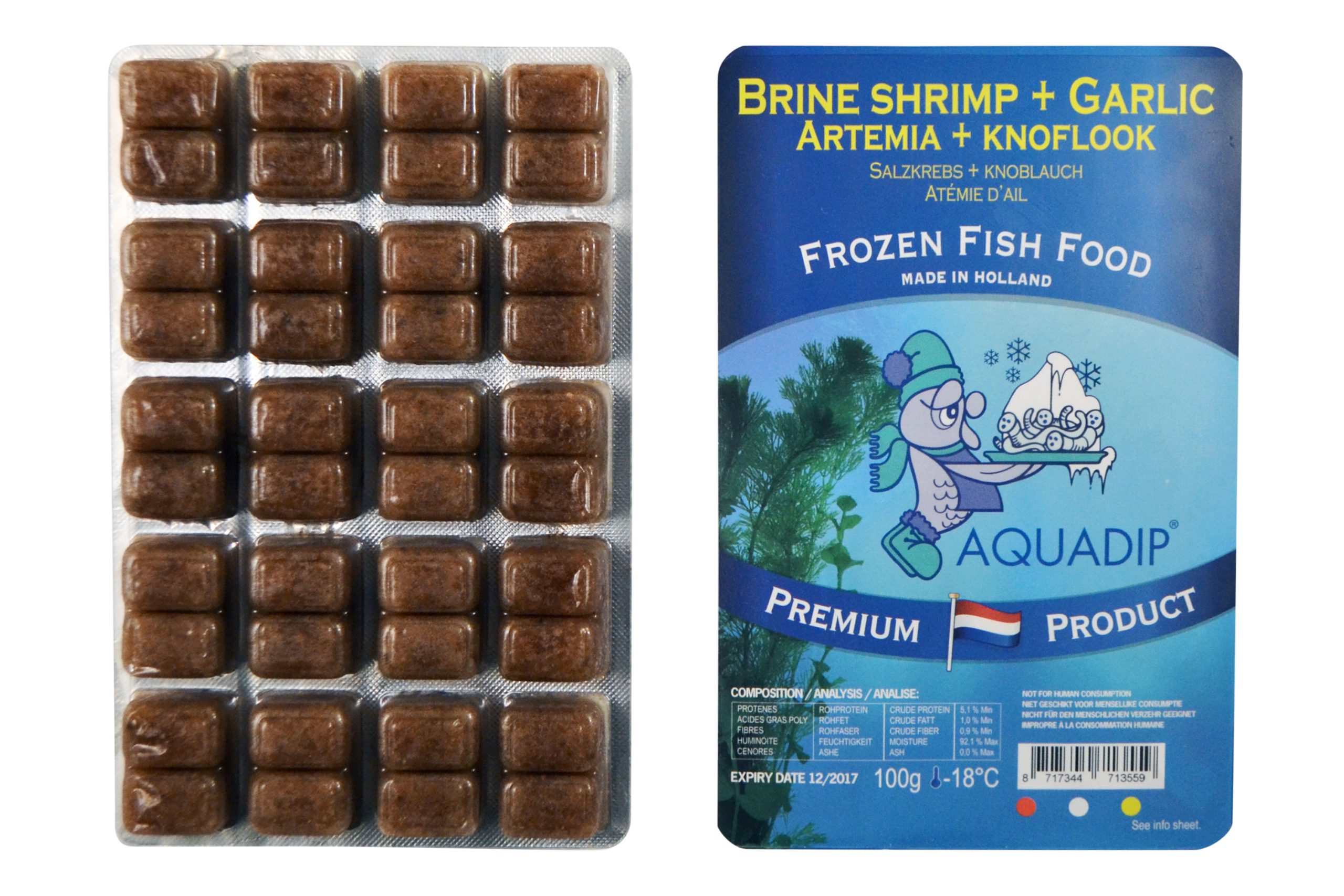AquaDip Artemia Brine Shrimp with garlic 100GR