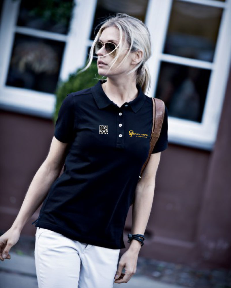 Flavourpal Klassisk Piké Svart - 3