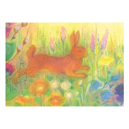 Haren konstkort  med motiv av Angela Kočonda 3964