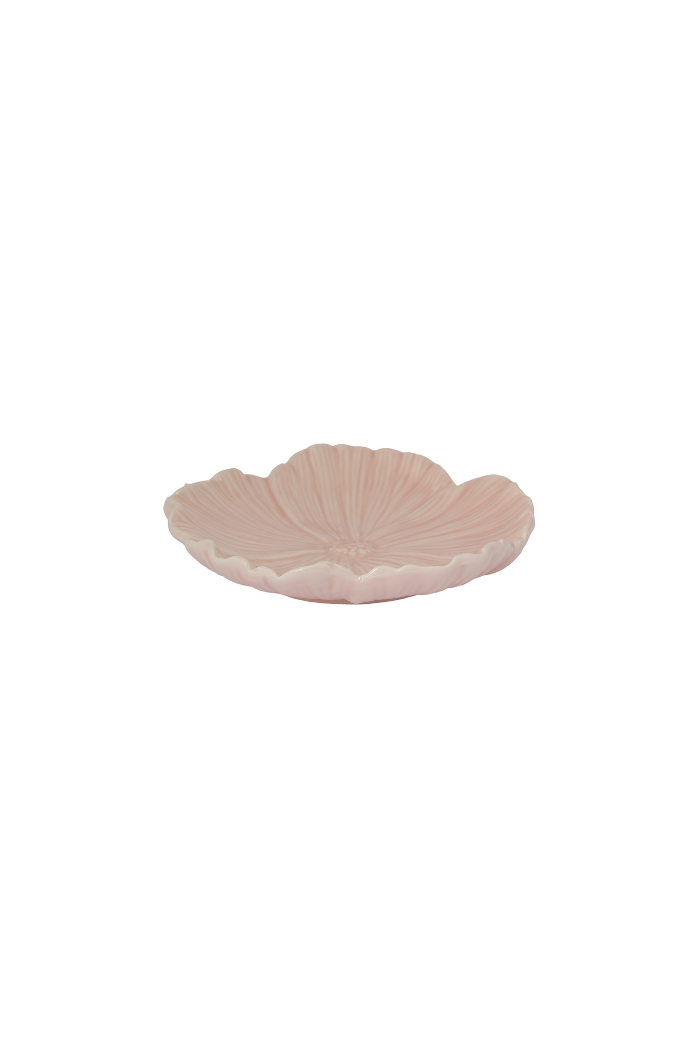 Flower - Dish - Flower - Ceramic - Pink- 15x15 cm - 3